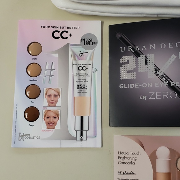 x6 NWT Urban Decay Eyeliner Neon Makeup Bag Rare Beauty Kat Von D Eyeliner - Picture 2 of 12